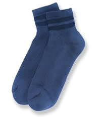 BLUE POSTAL ANKLE LENGTH SOCKS