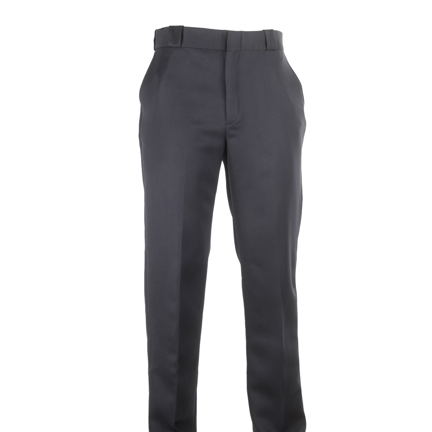 WOMENS NAVY 100% POLYESTER ELASTIQUE WEAVE TROUSER